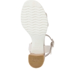 Obrázok z Tamaris 1-28304-28 418 Dámske sandále na podpätku biele