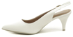 Obrázok z Piccadilly 745045-220 Dámske sandále na podpätku biele