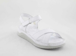 Obrázok z Wild 022056100A White Dámske celokožené sandále
