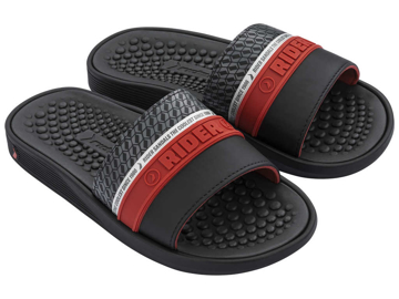 Obrázok z Rider Pump Slide 11690-21191 Pánske šľapky čierno / červené
