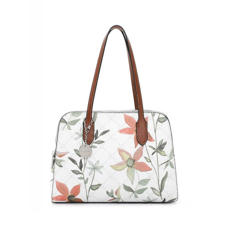 Obrázok z Tamaris Anastasia Classic 31164-988 Flower Dámska kabelka biela 7 L