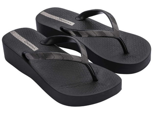 Obrázok z Ipanema Mesh VII 83175-20825 Dámske žabky čierne