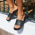 Obrázok z Coqui TORA 7081 Antracit Pánske šľapky