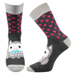 Obrázok z BOMA ponožky Xantipa 56 sovičky 3 pár