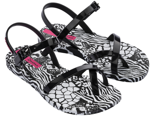 Obrázok z Ipanema Fashion Sandal KIDS 83180-20829 Detské sandále čierno / biele