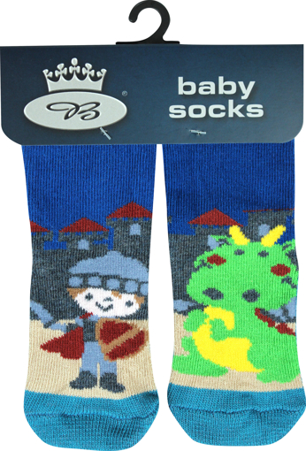 Obrázok z BOMA ponožky Dora rytíři a draci 1 pár