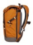 Obrázok z Bagmaster MESSENGER 20 A Študentský batoh Orange / Brown 17 L