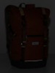 Obrázok z Bagmaster MESSENGER 20 A Študentský batoh Orange / Brown 17 L