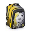 Obrázok z Bagmaster LUMI 21 D Veľký SET Školský batoh Black / Yellow 18 L