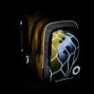 Obrázok z Bagmaster LUMI 21 D Veľký SET Školský batoh Black / Yellow 18 L
