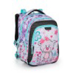 Obrázok z Bagmaster LUMI 21 C Veľký SET Školský batoh Gray / Blue / Pink 18 L
