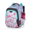Obrázok z Bagmaster LUMI 21 C Veľký SET Školský batoh Gray / Blue / Pink 18 L