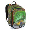 Obrázok z Bagmaster ALFA 21 C Veľký SET Školský batoh Green / Black 19 L