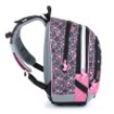 Obrázok z Bagmaster ALFA 21 A Veľký SET Školský batoh čierno / ružový 19 L