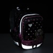Obrázok z Bagmaster ALFA 21 A Veľký SET Školský batoh čierno / ružový 19 L