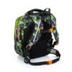 Obrázok z Bagmaster BETA 22 C Veľký SET Školský batoh zeleno / oranžový 23 L