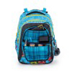 Obrázok z Bagmaster LUMI 22 B Veľký SET Školský batoh modrý 23 L