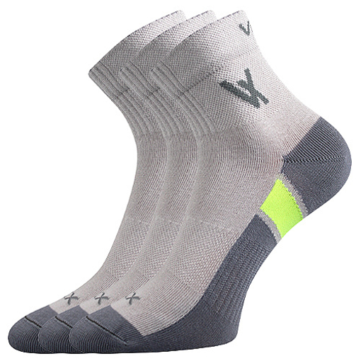 Obrázok z VOXX Neo ponožky svetlosivé 3 páry