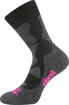 Obrázok z VOXX Etrex ponožky čierno-ružové 1 pár