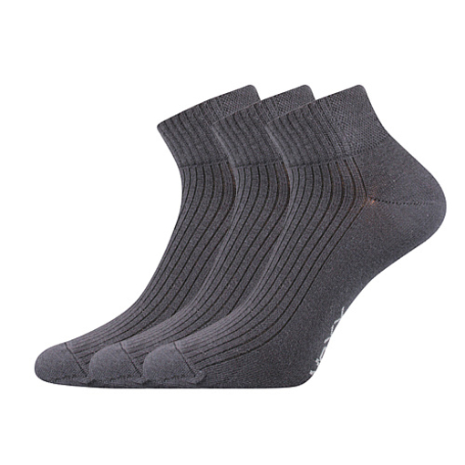 Obrázok z VOXX Ponožky Setra tmavo šedé 3 páry