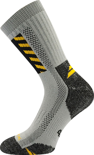 Obrázok z VOXX Power Work ponožky svetlo šedé 1 pár