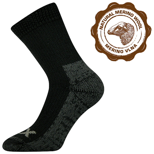 Obrázok z VOXX Alpin ponožky čierne 1 pár