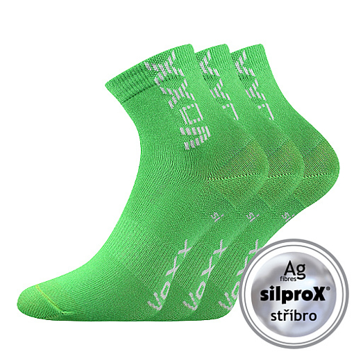 Obrázok z VOXX Adventurik ponožky svetlo zelené 3 páry