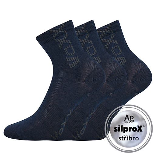 Obrázok z VOXX Adventurik ponožky tmavomodré 3 páry
