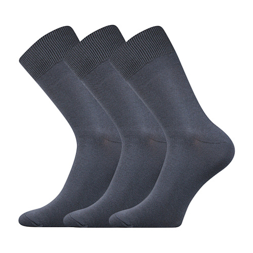 Obrázok z Ponožky BOMA Radovan-a tmavo šedé 3 páry
