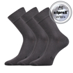Obrázok z Ponožky LONKA Dasilver tmavo šedé 3 páry