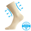 Obrázok z BOMA ponožky Diarten beige 3 páry