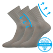 Obrázok z Ponožky BOMA Diarten light grey 3 páry