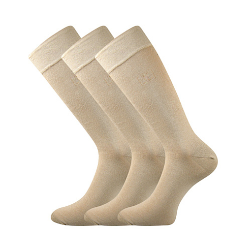 Obrázok z LONKA Diplomat ponožky béžové 1 pár