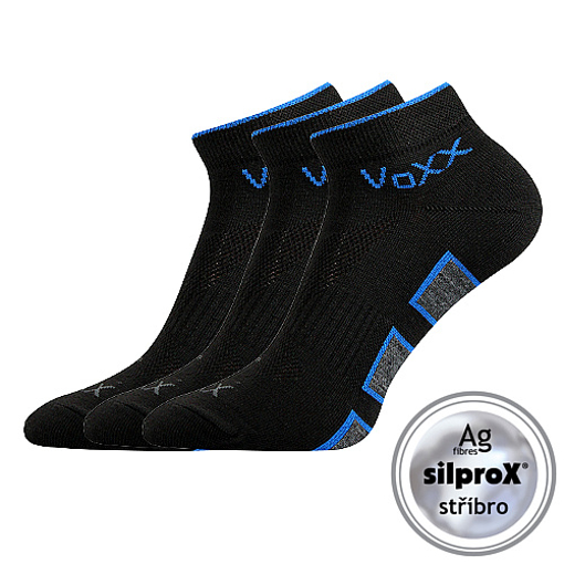 Obrázok z VOXX ponožky Dukaton silproX čierne 3 páry