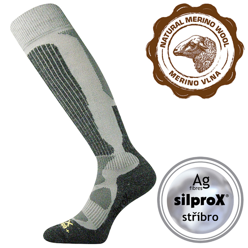 Obrázok z Ponožky VOXX Etrex light grey 1 pár