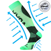 Obrázok z VOXX kompresné ponožky Protect neon green 1 pár