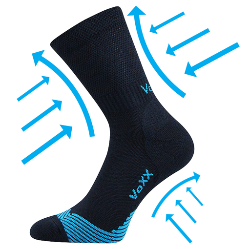 Obrázok z VOXX kompresné ponožky Shellder tmavomodré 1 pár