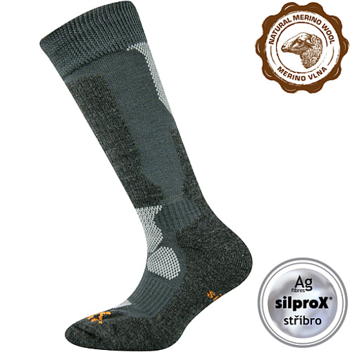 Obrázok z VOXX ponožky Etrexik tmavo šedé 1 pár