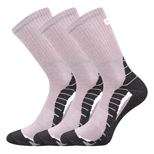 Obrázok z VOXX ponožky Trim light grey 3 páry