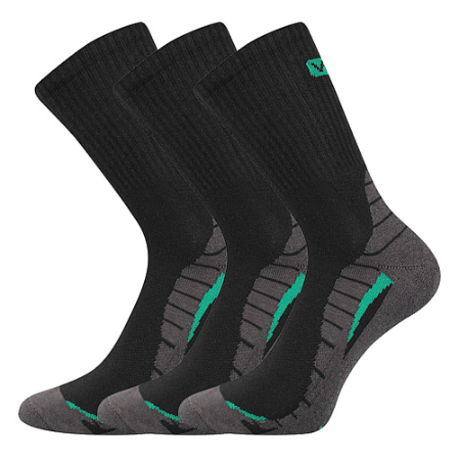 Obrázok z VOXX ponožky Trim black 3 páry