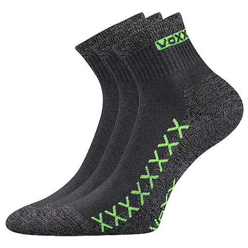 Obrázok z VOXX Vector ponožky tmavosivé 3 páry
