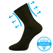 Obrázok z BOMA ponožky Viktor hnedé 3 páry