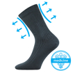 Obrázok z Ponožky BOMA Healthy dark grey 3 páry