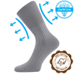 Obrázok z LONKA ponožky Zdravan grey 3 páry