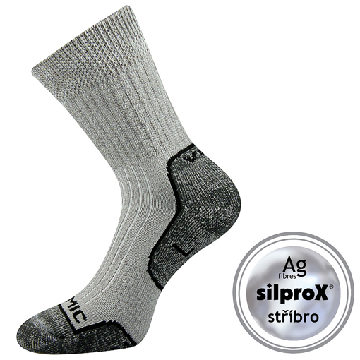Obrázok z VOXX Zenith ponožky L+P svetlo šedé 1 pár