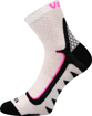 Obrázok z VOXX ponožky Kryptox bílá-růžová 3 pár