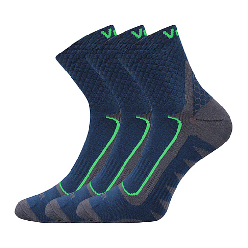 Obrázok z VOXX ponožky Kryptox tmavomodré 3 páry