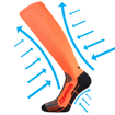 Obrázok z VOXX kompresné ponožky Flex neon orange 1 pár