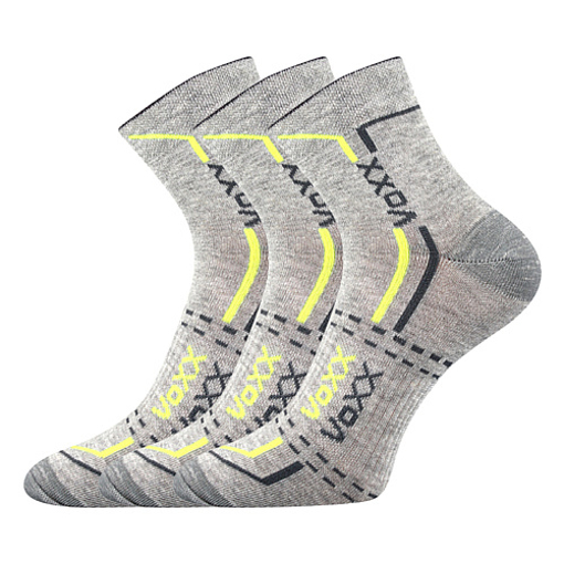 Obrázok z VOXX ponožky Franz 03 light grey melé 3 páry