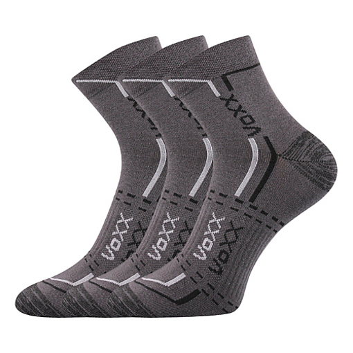 Obrázok z VOXX ponožky Franz 03 tmavo šedé 3 páry